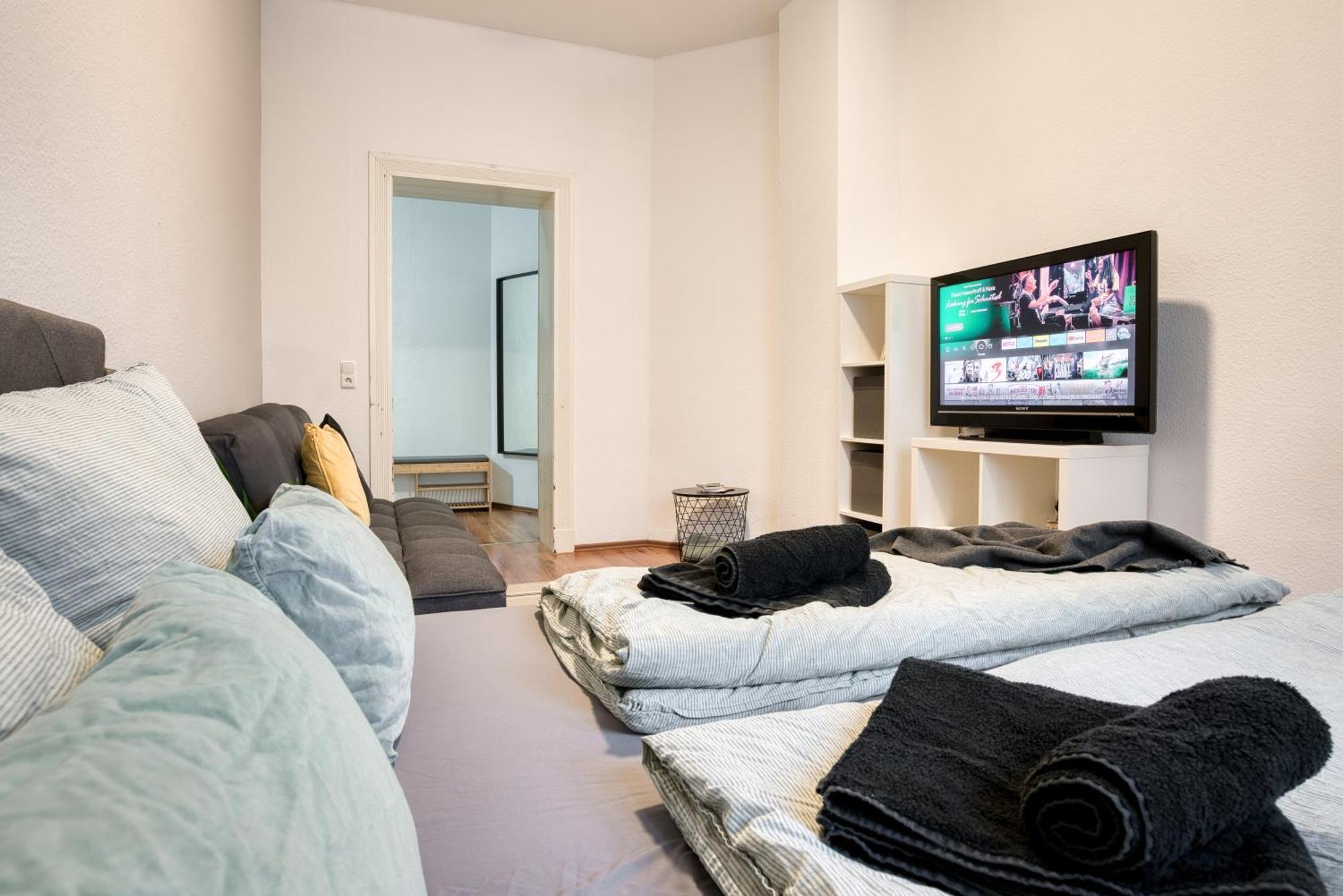라이프치히 Homy I Altbaucharme Netflix Und Wlan 아파트 외부 사진